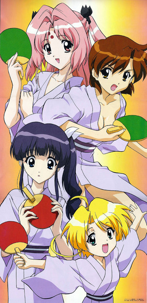  Miharu, Kirie, Koyomi and Tomoka