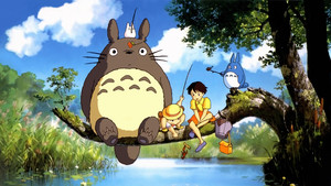  My Neighbor Totoro karatasi la kupamba ukuta