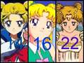 Sailor Moon Usagi Tsukino Serena Character Evolution - anime photo