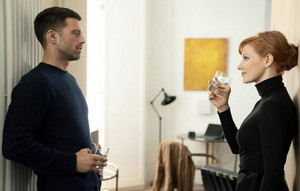  Sebastian Stan and Jessica Chastain in The 355