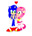 Sonic and Amy Rose (Sonamy),,,,,,, - sonic-the-hedgehog photo