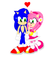 Sonic and Amy Rose (Sonamy),,,,,,, - sonic-the-hedgehog photo