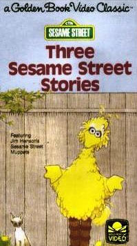  Three Sesame straat Stories VHS Cover 2