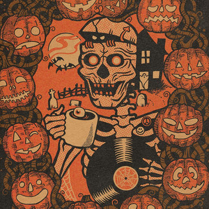  Vintage Style halloween Illustrations oleh Austin R. Pardun
