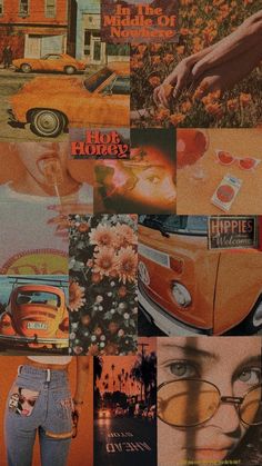  Vintage collages/wallpapers🌸🌻🌹☀️💖