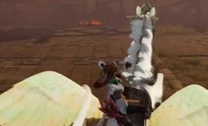  Yueying riding on a Beautiful Pegasus