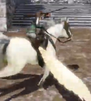  Yueying riding on a Beautiful Pegasus