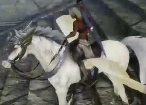 Zhurong rides on an Pegasus