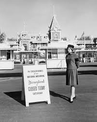  Disneyland Closed In Rememberance Of President Kennedy 1963