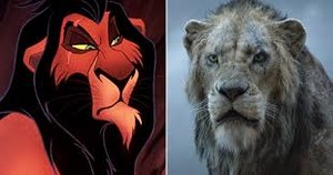  Scar Animated/Live Version Of The Lion King