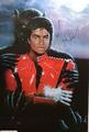 Thriller Painting Autographed By Michael Jackson - michael-jackson fan art