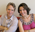 Alana de la Garza and Linus Roache - law-and-order photo