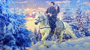  Arya/Gendry দেওয়ালপত্র - Winter Is Coming