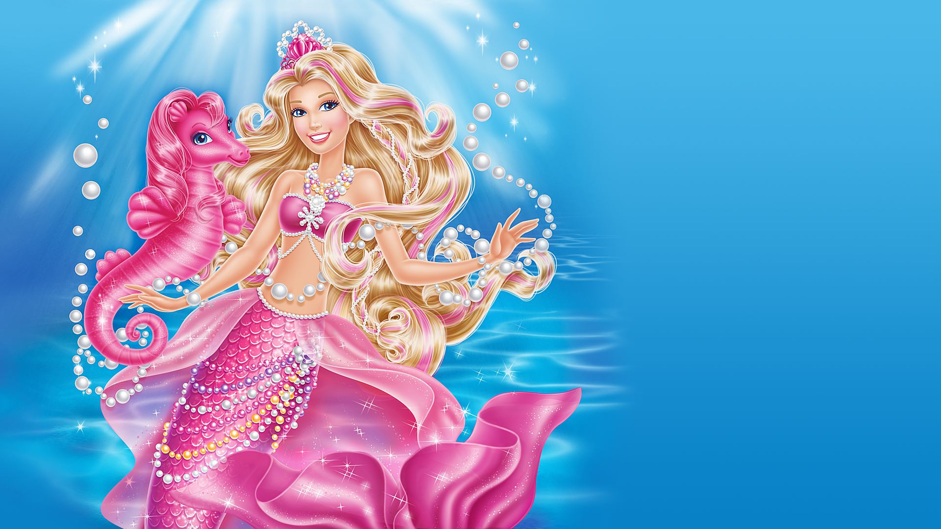 Barbie The Pearl Princess Wallpaper - Barbie's Animated Films Wallpaper  (43646117) - Fanpop