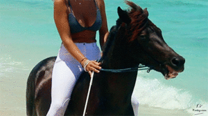  Bea enjoys her erotic poney ride