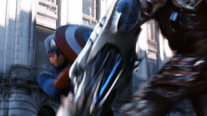  кепка, колпачок vs the Chitauri || The Avengers (2012)