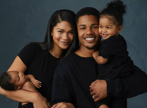 Chanel Iman and her family