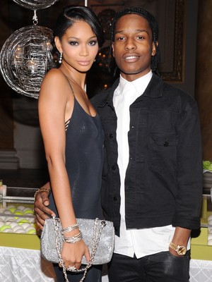  Chanel Iman and A$AP Rocky
