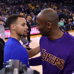 Stephen Curry and Kobe Bryant 