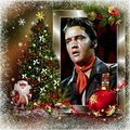 Elvis At Christmas (art) - elvis-presley fan art