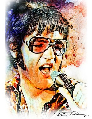 Elvis In Art 🧡