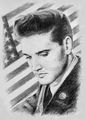 Elvis In The Army - elvis-presley fan art