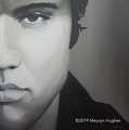 Elvis Presley Side Profile - elvis-presley fan art