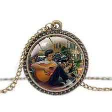  Elvis Presley Picture Pendant ネックレス
