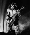 Gene ~New Haven, Connecticut...December 18, 1976 (Rock and Roll Over Tour) - kiss photo