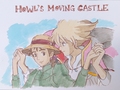 Howl and Sophie - howls-moving-castle fan art