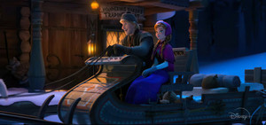  Kristoff and Anna in Once Upon a Snowman