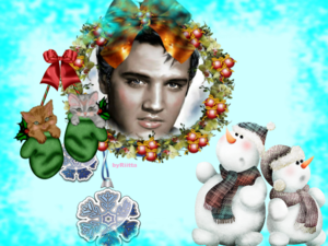  Merry giáng sinh Elvis