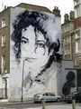 Michael Jackson Street Mural - michael-jackson fan art