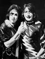 Paul and Ace (NYC) October 31, 1981 (A World Without Heroes Video shoot)  - kiss photo