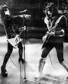 Paul and Ace ~Reading, Massachusetts...November 15, 1976 (rehearsal for promo videos)  - kiss photo
