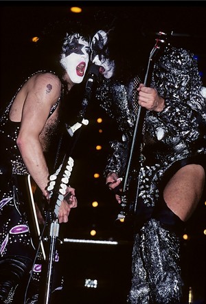  Paul and Gene ~Los Angeles, California...November 7, 1979 (Dynasty Tour)