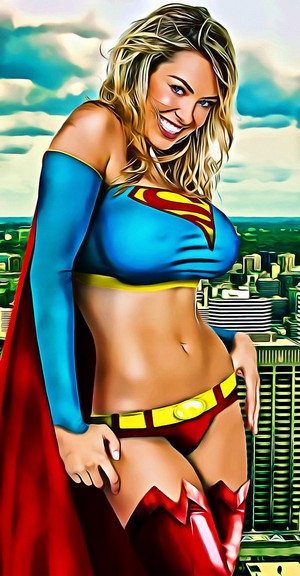  Supergirl - Hot & Sexy Art