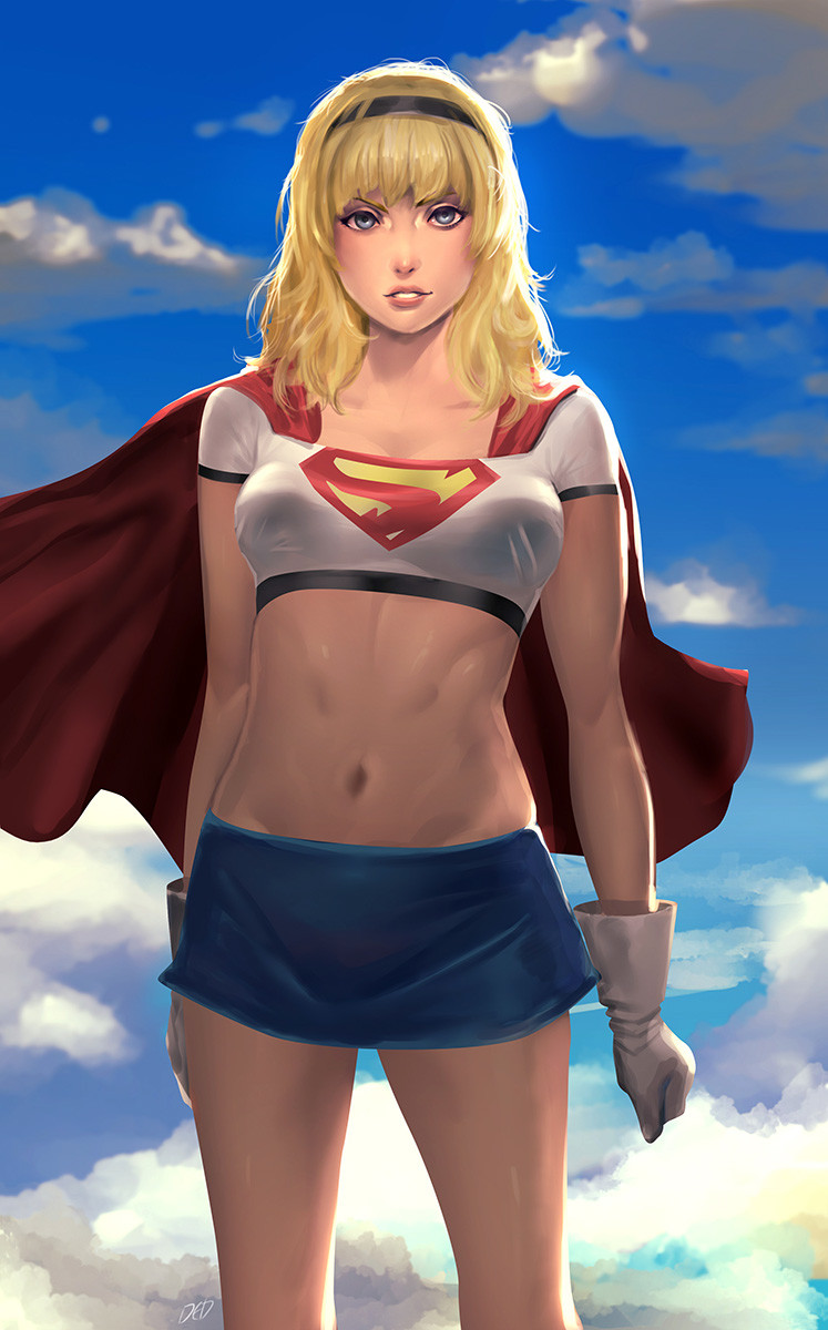 Pictures supergirl sexy Hot Young