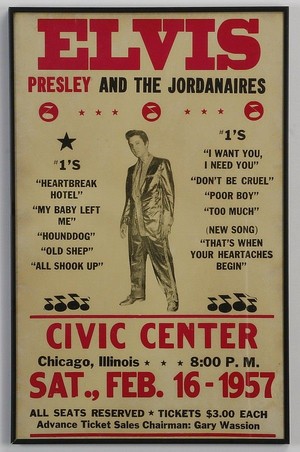  Vintage concierto Tour Poster
