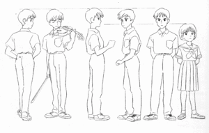 Whisper of the Heart Character Designs
