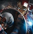 *Captain America v/s Iron Man* - robert-downey-jr fan art