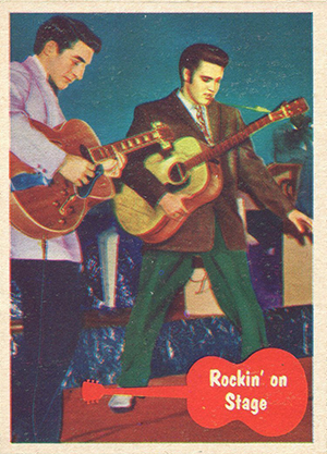 1956 Topps Elvis Presley Trading Card