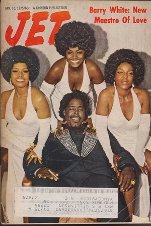  Barry White And amor Unlimited On The Cover Of Jet