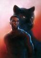 Chadwick Boseman As Black Panther - disney fan art