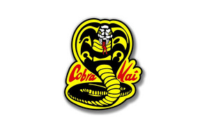  kobra, cobra Kai - Logo wallpaper