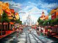 Disney World Main Street - disney fan art