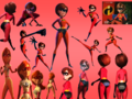 Elastigirl Helen Parr Incredibles  - the-incredibles fan art