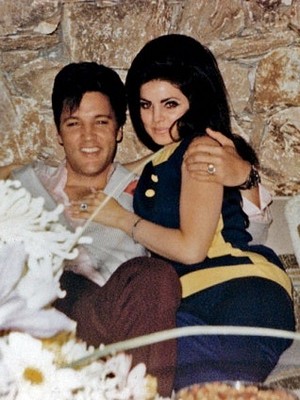 Elvis And Priscilla día Before The Wedding 1967