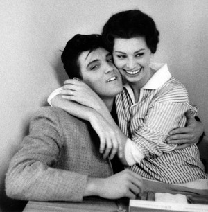  Elvis And Sophia Loren