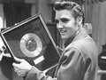 Elvis Receiving Gold Record For Heartbreak Hotel - elvis-presley photo